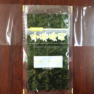ฟิล์มพลาสติกห่อเทมากิซูชิแบบปีกคู่ ขนาดครึ่งใบ - Product Image 2