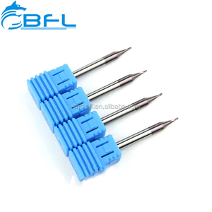 BFL 0.5mm Micro Bóng Nose End Mill 0.1mm Carbide Micro Phay Cutter