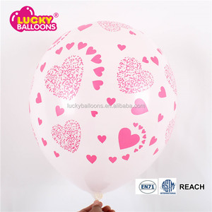 12 pulgadas te amo rosa romántica decoración de la boda globos de látex impresos para el Día de <span class=keywords><strong>San</strong></span> Valentín - Product Image 2