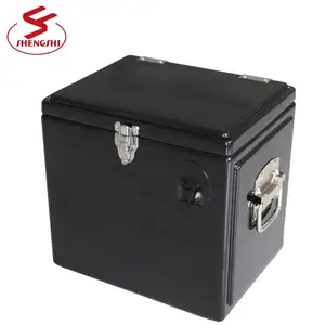 Kunden spezifische 15 Liter schwarze Metall Vintage Eis kühler Kühlbox