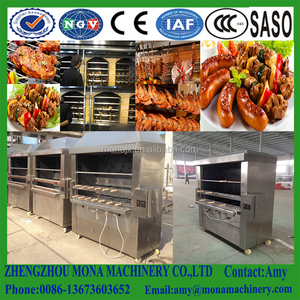 Máquina de <span class=keywords><strong>Rodizio</strong></span> Brasileña en Oferta, Parrilla de Gas y Carbón | Máquina para Churrascos Brasileños - Product Image 2