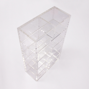 Soporte de exhibición para esmalte de uñas, acrílico transparente personalizado, adornos de <span class=keywords><strong>Boutique</strong></span>, cosméticos, botella de Perfume - Product Image 3