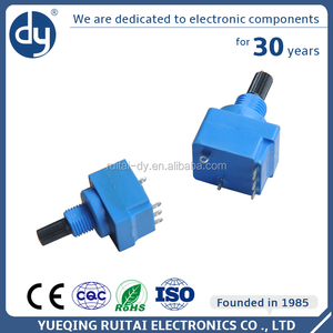 China supplier wide range Audio Taper Potentiometer 500 <span class=keywords><strong>K</strong></span> - Product Image 1