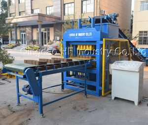 粘土レンガ製造機セメントインターロッキング自動HF5-10 - Product Image 3