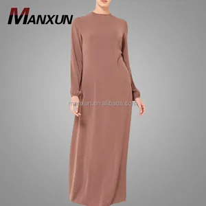 更便宜的穆斯林 Abaya 最新的伊斯兰女性服装热卖马克西礼服在迪拜