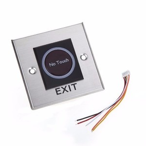 Loại Vuông 12V Không Cảm Ứng IR <span class=keywords><strong>Exit</strong></span> Chuyển Thép Không Gỉ Cho Door Access <span class=keywords><strong>Exit</strong></span> <span class=keywords><strong>Button</strong></span> <span class=keywords><strong>Push</strong></span> <span class=keywords><strong>Button</strong></span> - Product Image 4