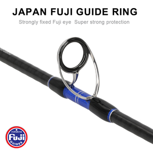 <span class=keywords><strong>Canne</strong></span> <span class=keywords><strong>da</strong></span> <span class=keywords><strong>Pesca</strong></span> Lurekiller Power Jig Spinning con Anelli Guida Fuji <span class=keywords><strong>in</strong></span> Fibra di <span class=keywords><strong>Carbonio</strong></span> ad Alta Resistenza - Product Image 2