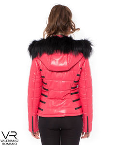 Chaqueta de cuero genuino Rosa Premium Productos de cuero Premium para prendas - Product Image 4