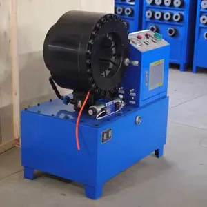 Máquina de prensado de manguera hidráulica automática, hecha en China