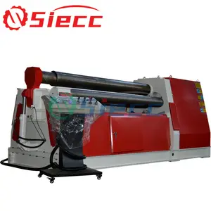 hydraulic 4 roller heavy duty sheet metal plate rolling machine price of rolls