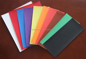 Papier de verre coloré pour le dessin, la peinture, le sable de silice et le papier de verre en alumine blanche - Product Image 3