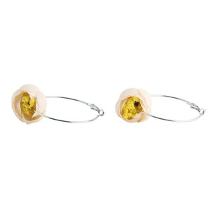 Top Diseño Margarita Flores de Tela de Lujo Pendiente Diseñador - Product Image 3