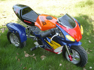 Supermotocicleta <span class=keywords><strong>de</strong></span> <span class=keywords><strong>Tres</strong></span> <span class=keywords><strong>Ruedas</strong></span>, Pocket Bike <span class=keywords><strong>de</strong></span> <span class=keywords><strong>49cc</strong></span> - Product Image 6