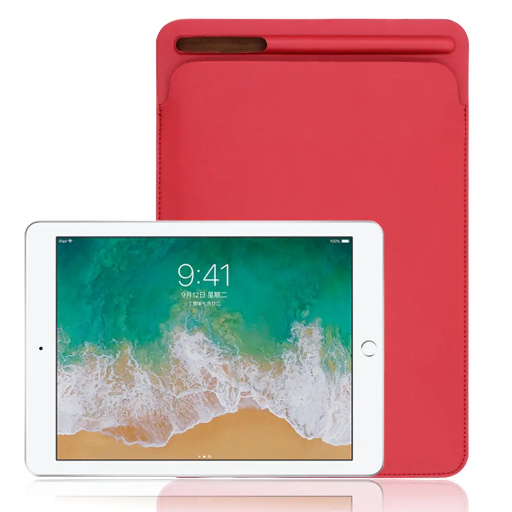 Para o iPad 12.9 Pro 2018/2017/2015 Caso Manga, Manga Almofada de Proteção Bag Capa para iPad Da Apple Pro 12.9"