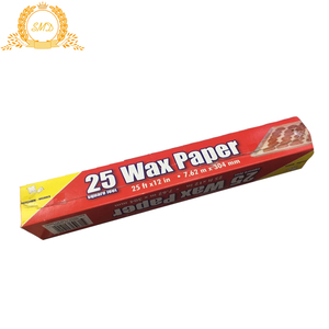 Fabricage voedsel wikkelen papel de parafina 302mm * 23 m met klant ontwerp kleur box - Product Image 2