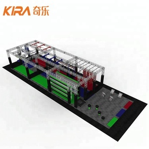 Pista de obstáculos <span class=keywords><strong>ninja</strong></span> para adultos, para interiores, para niños - Product Image 3