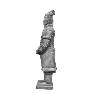 Artesanía <span class=keywords><strong>de</strong></span> Arcilla <span class=keywords><strong>de</strong></span> Xi'an, Guerrero <span class=keywords><strong>de</strong></span> <span class=keywords><strong>Terracota</strong></span> <span class=keywords><strong>de</strong></span> 87 cm <span class=keywords><strong>de</strong></span> Altura, <span class=keywords><strong>Color</strong></span> Arcilla Ligera, Oficial General, en Oferta - Product Image 5