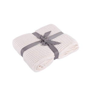 Super Zachte Warme Crème Knit Gooi Deken - Product Image 6