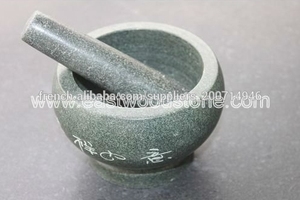 granit vert mortier en pierre et <span class=keywords><strong>pestal</strong></span> - Product Image 1