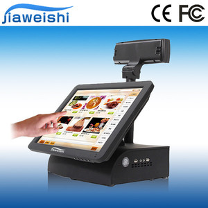 Cheap black color 15 polegada all in one touch screen cash register - Product Image 3