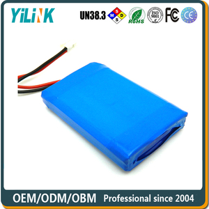 Lot de batteries lithium-ion polymère, rechargeables, 7.4v, 1000mah, rechargeables - Product Image 3