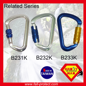 คาราไบเนอร์อลูมิเนียมแบบล็อคเกลียวคุณภาพสูง 28KN สำหรับกีฬากลางแจ้ง - Product Image 5