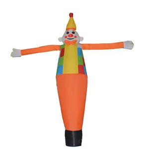 New arrival clown 6ft inflatable chef costume rental air dancer