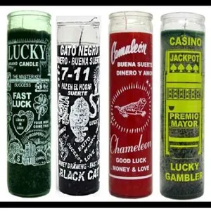 Faeries di Beltane Vetro Veglia Candela - Product Image 1