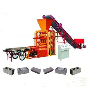 QTJ4-26 Zement Ziegel Block Maker Herstellung von Maschinen zum Verkauf