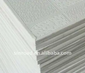 Langit-langit Papan Gypsum PVC/Papan Gypsum Laminasi Pvc/Panel Dinding Pvc