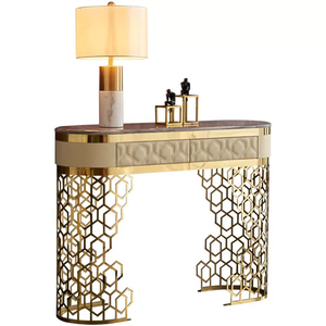 <span class=keywords><strong>MOMODA</strong></span>-FO1109-B de lujo para decoración de sala de estar, muebles personalizados, soporte de TV, armario con pata de metal dorado - Product Image 3