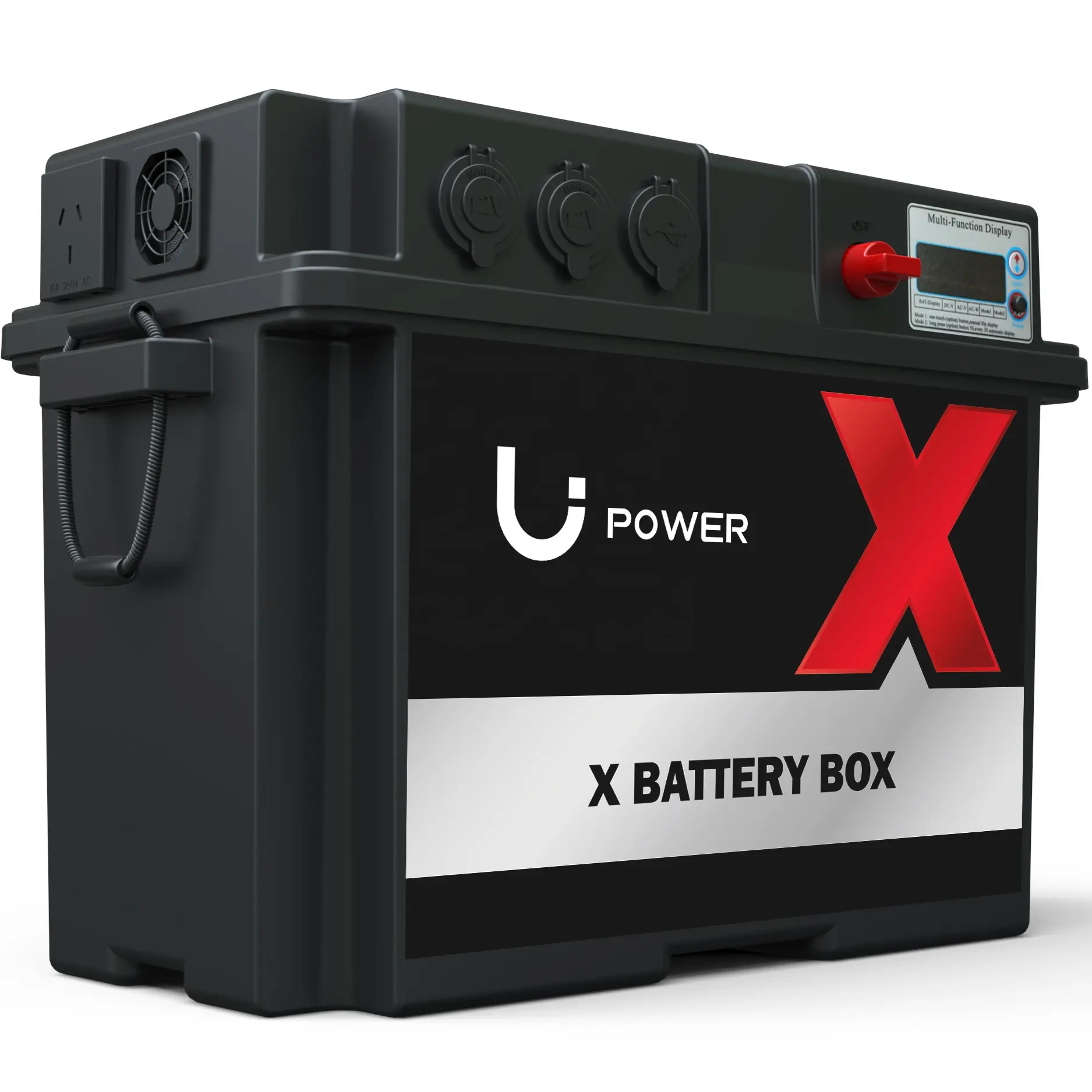 high quality AC/DC RV battery Box for automotive, marine and camping