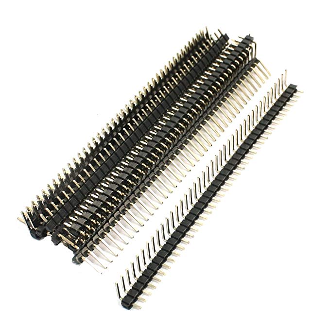 10 un 1x40 Pin 2.54mm ángulo Recto Una Fila encabezado Pin hembra conector T2 10 un 1x40 Pin 2.54mm ángulo Recto Una Fila encabezado Pin hembra conector T2