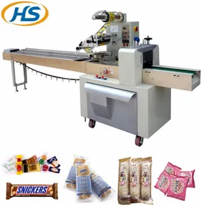 Horizontal packaging machine croissant bread flow packing machines