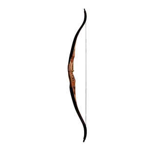 62 "gỗ nhiều lớp <span class=keywords><strong>recurve</strong></span> một mảnh Dài Cung săn bắn đào tạo bắn cung cung - Product Image 2