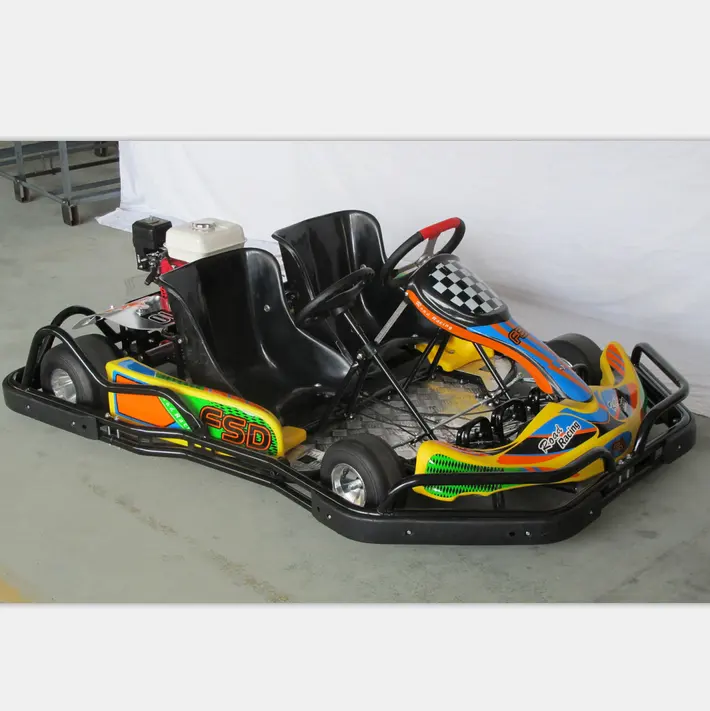 Yüksek dayanıklılık 270cc Go Kart yarış benzinli yarış benzinli açık sürüş için kartlar gitmek