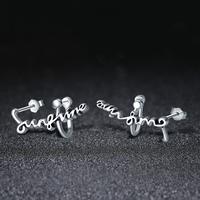 BAGREER SCE263 Dainty Ohrring Dainty Blume Ohrringe Dangler Ohrringe