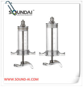Sıcak satış <span class=keywords><strong>30ml</strong></span> plastik çelik veteriner hayvan şırınga doz somunu olmadan - Product Image 2