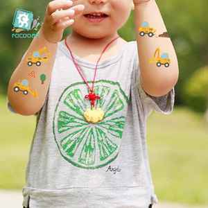 <span class=keywords><strong>Tatuaggi</strong></span> Temporanei Impermeabili per Bambini con Disegni di Auto Cool, Adesivi per Ragazzi - Product Image 5