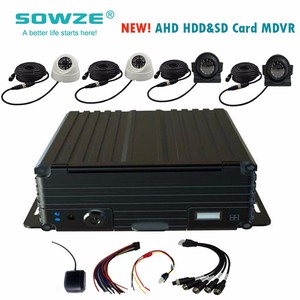 Sowze Tipo Económico 4ch cctv dvr del coche móvil mdvr 3G <span class=keywords><strong>4G</strong></span> Wifi g-sensor opcional - Product Image 2