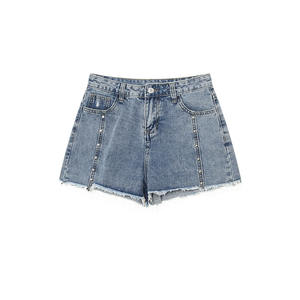 Fashion Women Denim Bottoms Sexy Ladies Ripped Jeans Shorts High