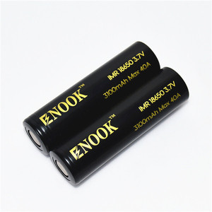 (<span class=keywords><strong>Moins</strong></span> <span class=keywords><strong>cher</strong></span> prix) <span class=keywords><strong>au</strong></span> lithium batterie haute capacité Enook 18650 3100 mah 40A haute vidange batterie avec bouton en haut - Product Image 1