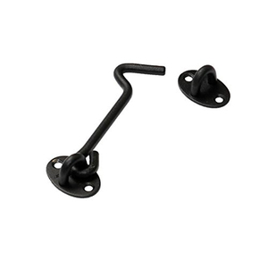 4&quot; Cabin Hook Eye Door <strong>Latch</strong> for Barn Door <strong>Latch</strong> <strong>Sliding</strong> Door Hook Lock - Product Image 4