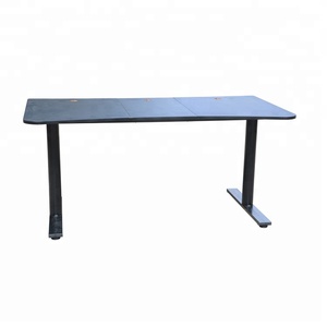 Escritorio de juegos para <span class=keywords><strong>pc</strong></span>, mesa de juegos con marco de metal, usb, color negro - Product Image 1