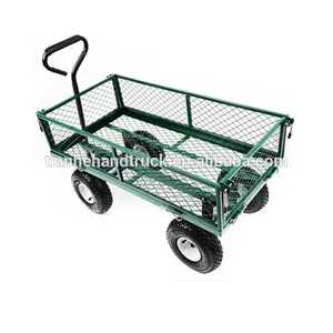 Hot sale Mesh Steel Garden Tool Carts TC1840 Wagon