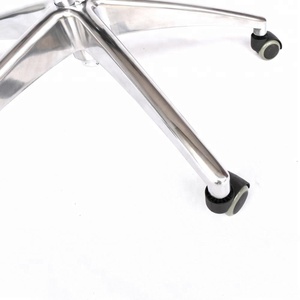 Furniture Accessories Parts Metal Aluminum Complete Swivel <strong>Office</strong> <strong>Chair</strong> <strong>Base</strong> for <strong>Chair</strong> Polished Aluminum Modern Carton Silver - Product Image 6