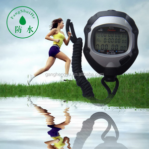 Cronómetro Electrónico de Mano Multi-Pista, Mini Temporizador Impermeable con Alarma, Alta Precisión de 1/100 Segundos, Temporizador Dual, 100 Memorias - Product Image 3