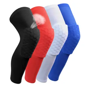 Genouillères Anti-collision pour genoux, protection élastique de soutien, coudières, genouillères, pour le Basketball, disponible en 10 couleurs