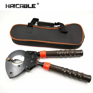 Mechanical Ratchet Steel Cable Hand Cutting Tools Multi High Efficiency Wire Rope Cutter