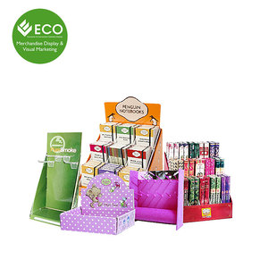 Có thể gập lại xách tay xoay bán lẻ các tông kiosk hiển thị kệ cho văn phòng phẩm Rack hiển thị - Product Image 6